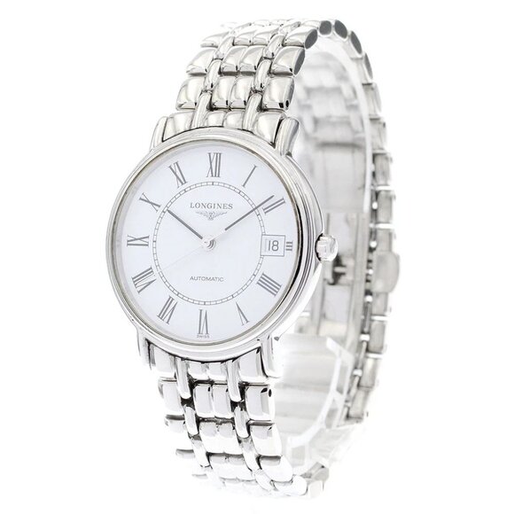 LONGINES Plaisance L4.821.4 Date White Dial Automatic Men's Watch_889406 - Picture 1 of 6